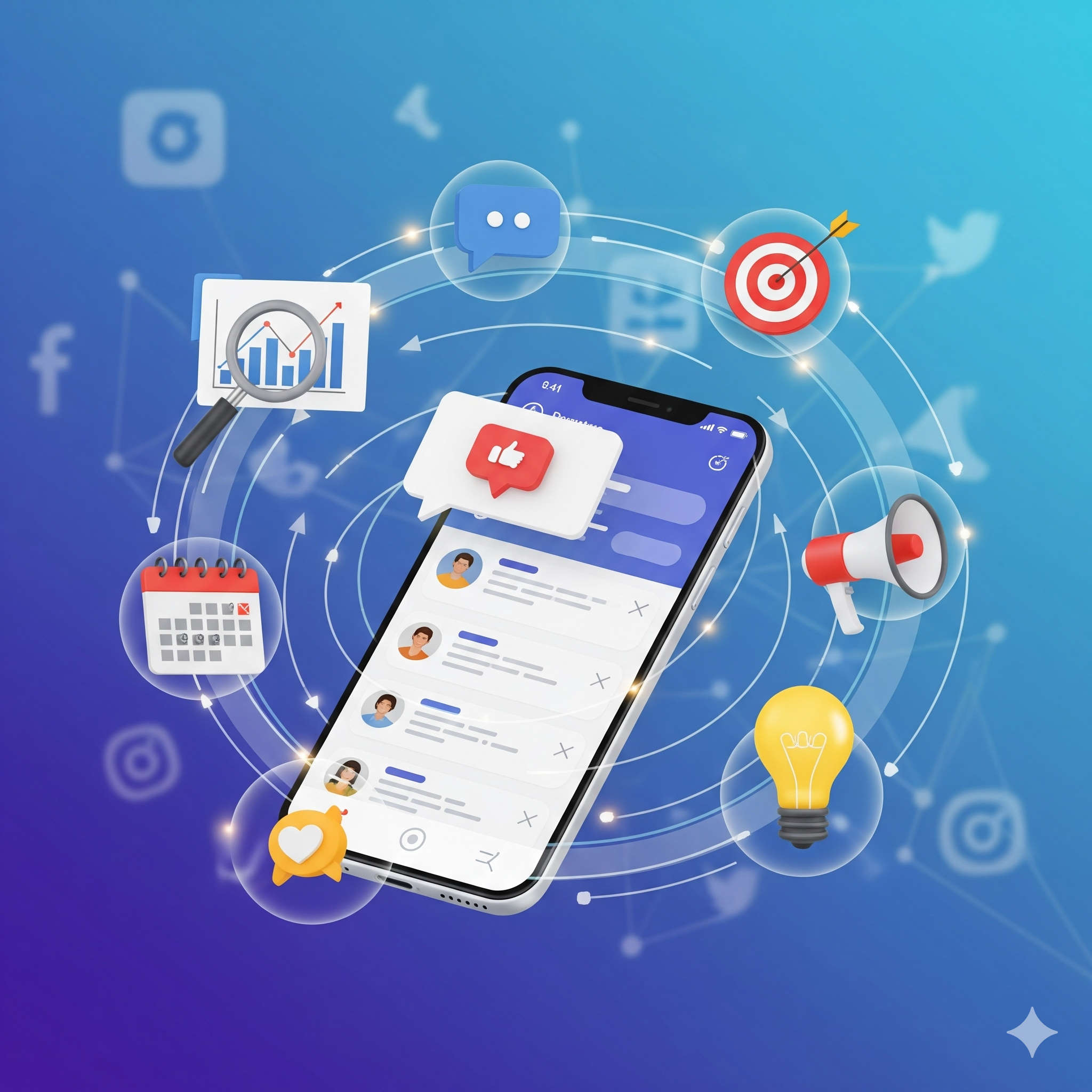 Social media manager in Dubai.